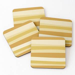 Sous-verres personnalisés pour boire du thé Forme et taille imprimées Sous-verres en acacia avec support fournis par l'usine SCI - Product Image 1