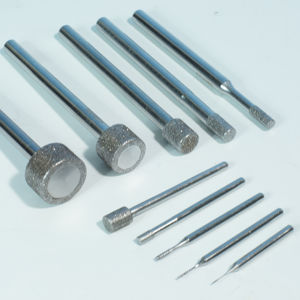 ดอกสว่านหัวกรอขัดเพชร CBN เคลือบอิเล็คโทรเพลท - Product Image 1