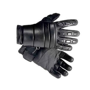 Guantes operativos en cuero acolchado para conducir en clima frío, nudillos duros para ciclismo, ciclismo, equitación, guantes de seguridad para las manos - Product Image 6