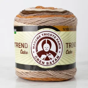 Ören 200g Trend Cake Yarn 100% Acrylique Couleur 3025-624 - Product Image 1