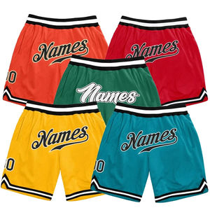 Short en maille de haute qualité avec logo personnalisé pour hommes, vêtements de jogging pour la course à pied, le fitness et le basket-ball, style sportif - Product Image 1