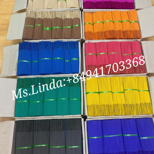 Varilla de incienso cruda sin perfume de Venta caliente, incienso colorido y natural y soportes de incienso, producto GMEX Vietnam - Product Image 2