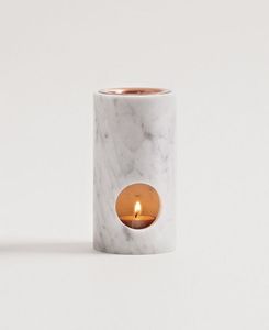 Elegant Stone <b>Candle</b> <b>Holder</b> for Home Decor Natural <b>Marble</b> <b>Candle</b> Stand for Living Room & Bedroom Lighting Unique Handmade Stone - Product Image 2