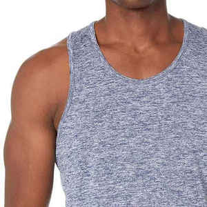 Débardeur tricoté respirant pour hommes séchage rapide et confortable avec logo personnalisé design prix raisonnable - Product Image 2