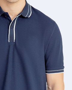 Camisa Polo de Verano de Alta Calidad, Nueva, Elegante, para Publicidad, Delgada, con Doble Borde Blanco, de Secado Rápido - Product Image 3