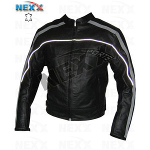Veste de moto véritable fabriquée au Pakistan en vêtements de sport coupe-vent de taille supérieure, nom d'équipe personnalisé à bas prix - Product Image 4