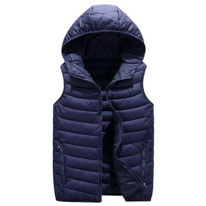<b>Men's</b> Casual Winter Warm Vest Jacket 100% Polyester Breathable and Reversible Comfortable <b>Waistcoats</b> & Vests - Product Image 6