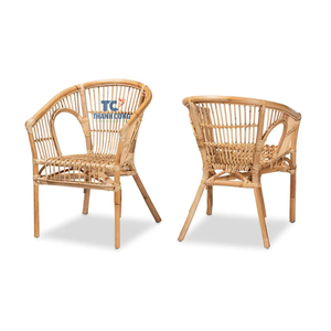 Chaise en rotin de conception de nouveauté écologique de premier rang fabriquée au Viet Nam chaise de salle à manger en rotin naturel fait à la main - Product Image 2