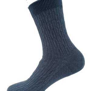 Chaussettes de sport personnalisées pour hommes résistantes aux odeurs et respirantes en fibre de chanvre écologique automne hiver anti-dérapant design uni - Product Image 1