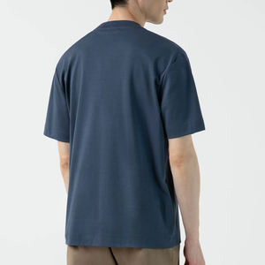 Logo personnalisé OEM 100% T-shirt boxy de coupe décontractée à épaules tombantes en coton biologique avec impression graphique Streetwear surdimensionné - Product Image 5