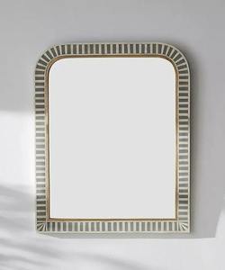 Antique Creations Best Quality Handmade Eco-Friendly Industrial Design Style 4-Piece Bone Inlay Wall <b>Mirror</b> Glass for Weddings - Product Image 1