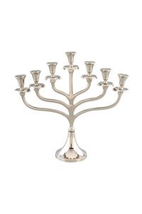 Luxury Aluminum Menorah for Christmas Elegant Handmade <b>Candelabra</b> Home Decor - Product Image 4