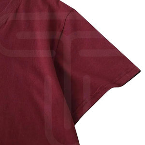 T-shirts pour hommes tricotés en coton 100% de haute qualité en gros Style Hip Hop Taille personnalisable Motif d'impression écologique Prix bon marché - Product Image 5