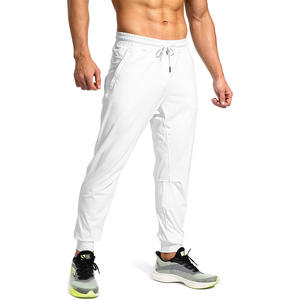 Pantalones Deportivos para Hombre, Logotipo Personalizado, Cintura Elástica, Spandex, Poliéster, para Correr, Entrenamiento, Gimnasio, Corte Recto, Bolsillos - Product Image 2