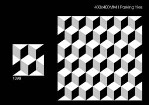 Baldosas de Porcelana para Exteriores, 40x40 cm, 400x400 mm, 16x16 Pulgadas, Antideslizantes, para Caminos de Entrada y Estacionamientos - Product Image 1