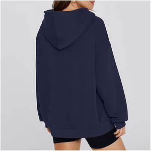 <b>Women</b> Loose Fit Oversized <b>Fleece</b> Comfy Casual Pullover Loose Lightweight Fall Winter Hoodies - Product Image 5