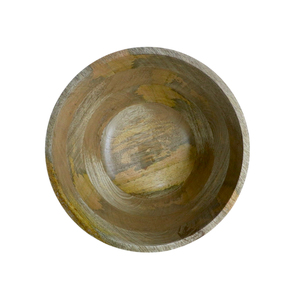 Bol de service à salade en bois d'acacia sculpté à la main Design classique Artisanat en bois naturel Durable et élégant pour les fêtes - Product Image 4