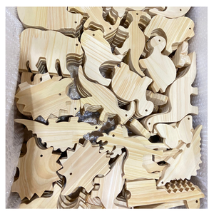 Jouet animal en bois Montessori Jouet animal en bois fait à la main cadeau d'apprentissage écologique jeu sûr pour enfants inspiré par un décor moderne - Product Image 2