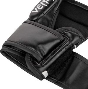 Guantes de MMA de medio dedo para hombres y mujeres Maya Hide Leather Kickboxing Mitts Soporte de muñeca ajustable para Sparring Muay Thai Martial - Product Image 6