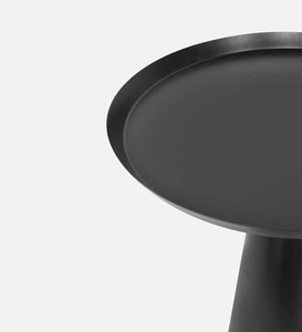 <b>Black</b> Pilar Design Metal <b>Table</b> With Metal Top <b>Tables</b> Accent <b>Side</b> <b>Table</b> for Living Room and Home Furniture High Quality - Product Image 4