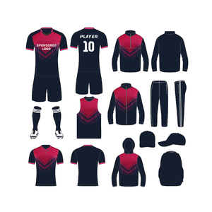 Conjunto de Ropa Deportiva de Fútbol con Estampado por Sublimación Personalizado para Hombre, Uniformes de Entrenamiento de Equipo, Equipación de Fútbol de Alta Calidad - Product Image 1