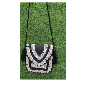 Mujeres indias diseñador estilo bohemio con cuentas embrague bolsos de mensajero bolsos hechos a mano compras de noche bolsos de fiesta con cuentas al por mayor - Product Image 6