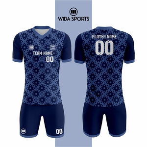 Tenue de football de haute qualité, légère, respirante, écologique, à séchage rapide, personnalisable, 100% polyester, t-shirts, vêtements de football, uniforme d'équipe - Product Image 4