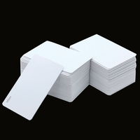 Cartes NFC Ntag213 Ntag215 Ntag216 RFID personnalisées en PVC noir mat brillant vierges de type ISO/IEC 14443A