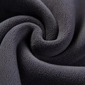 Sweat à capuche d'hiver à double fermeture éclair pour hommes en polaire solide poids lourd Style de rue lavé à l'acide personnalisé luxe Streetwear - Product Image 6