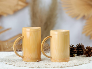 Tasse en fibre de bambou Tasse à boire en bambou 100% Tasse en bambou naturel Akina - Product Image 4