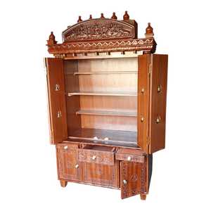 South Indian Poojamandir/ Wooden <b>Temple</b> - Product Image 2