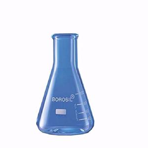 Flacon conique transparent en verre borosilicate de haute qualité Logo personnalisé diverses capacités (10ml-5000ml) conception à bouche étroite pour laboratoire - Product Image 5