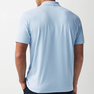 2025 Nueva camiseta de manga corta de verano para hombre, camisa POLO bordada con solapa suelta de moda de negocios informal, camisa transpirable para hombre - Product Image 3