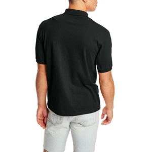 Polo de golf pour homme à manches longues, OEM, en gros – Polo uni 100 % polyester avec logo personnalisé imprimé - Product Image 2