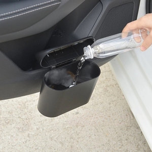 Hanging Trash Can Vehicle Garbage Dust Case Storage Box ABS Pressing Plastic Trash Bin China Auto Interior Accessories for Car