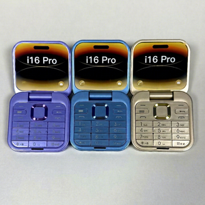 Teléfono Móvil Premium Sower I16 Pro Flip con Pantalla de 1.77 Pulgadas, Doble SIM, GSM, Cámara y Teclado QWERTY - Product Image 4
