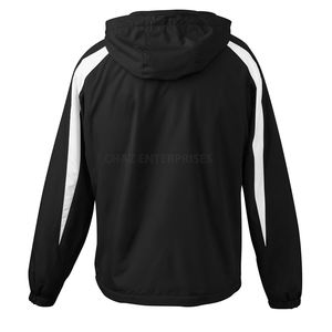 Vestes d'hiver coupe-vent en toile enduite avec logo personnalisé, design sur mesure, fabrication directe d'usine, respirantes, décontractées, streetwear - Product Image 2