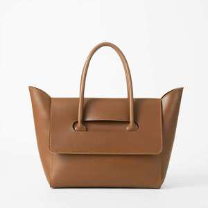 Bolsas de mano de cuero originales tejidas hechas a mano de color personalizado para mujer Cierre de cremallera de Cuero 100% de calidad superior - Product Image 2