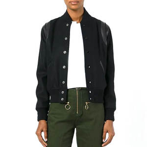 Vestes universitaires pour femmes en gros, sur mesure, respirantes, teintes unies, qualité supérieure, service OEM et ODM - Product Image 1