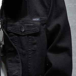 Veste en coton décontractée personnalisée pour hommes Vestes en jean délavé de qualité supérieure pour homme Vestes 100% coton au design uni pour hommes en denim - Product Image 5