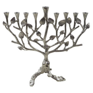Menorah décorative personnalisée en métal doré aux chandelles accessoires de dîner romantique bougeoir moderne décoration de table - Product Image 6