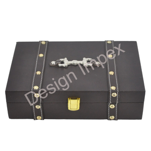 Boîte en cuir de qualité supérieure disponible en multicolore boîte d'emballage personnalisée de meilleure qualité boîte à collectionner multifonctionnelle en cuir - Product Image 6