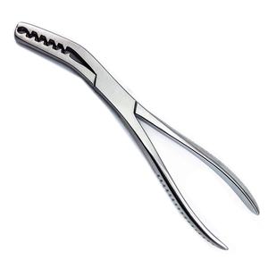 คีมตัดกระดูกสเตนเลสแบบใช้มือ ปลายตรง/โค้ง 17 ซม. น้ำหนักเบา ใช้ซ้ำได้ เครื่องมือผ่าตัด - Product Image 3