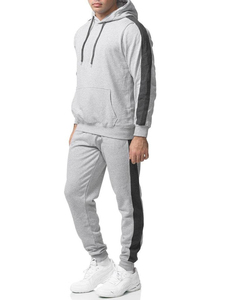 Ensemble de survêtement tendance pour homme, pantalon de jogging, veste à capuche, nouveaux survêtements tendance pour homme, vêtements en deux pièces, sweat-shirts, pantalons de survêtement - Product Image 3