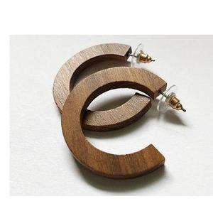 Pendientes Colgantes de Madera, Joyería Hecha a Mano, Diseño Especial para Fiestas y Eventos - Product Image 2