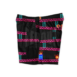 Gran oferta de pantalones cortos dobles de malla de poliéster para hombre, pantalones cortos holgados para hombre, pantalones cortos de malla para verano - Product Image 3