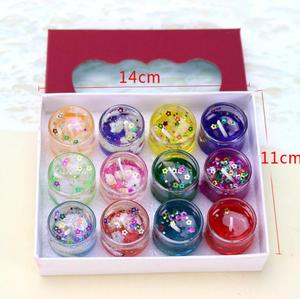 Creative Mini Smoking less Glass Cup Jelly <b>Candle</b> Wedding Room Decoration Item - Product Image 3