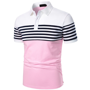 Golf de algodón de alta calidad para hombres para Polos Nuevo diseño Patrón sólido Venta caliente Servicio OEM por encargo Tarifa al por mayor - Product Image 3