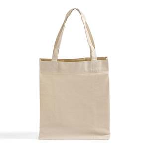 <b>Large</b> Recycled <b>Canvas</b> <b>Bag</b> W/Full Gusset Solid Color-RC241 - Product Image 1