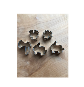 Cortador de galletas de metal Juego DE CORTADOR para hornear de acero inoxidable con mango para tamaño personalizado Venta caliente - Product Image 3